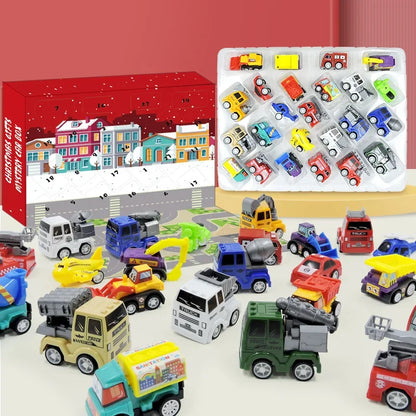 Vehicle Advent Calendar Gift Box