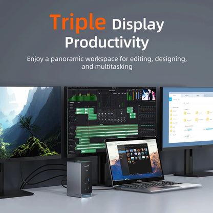 CABLETIME 16-in-1 Docking Station