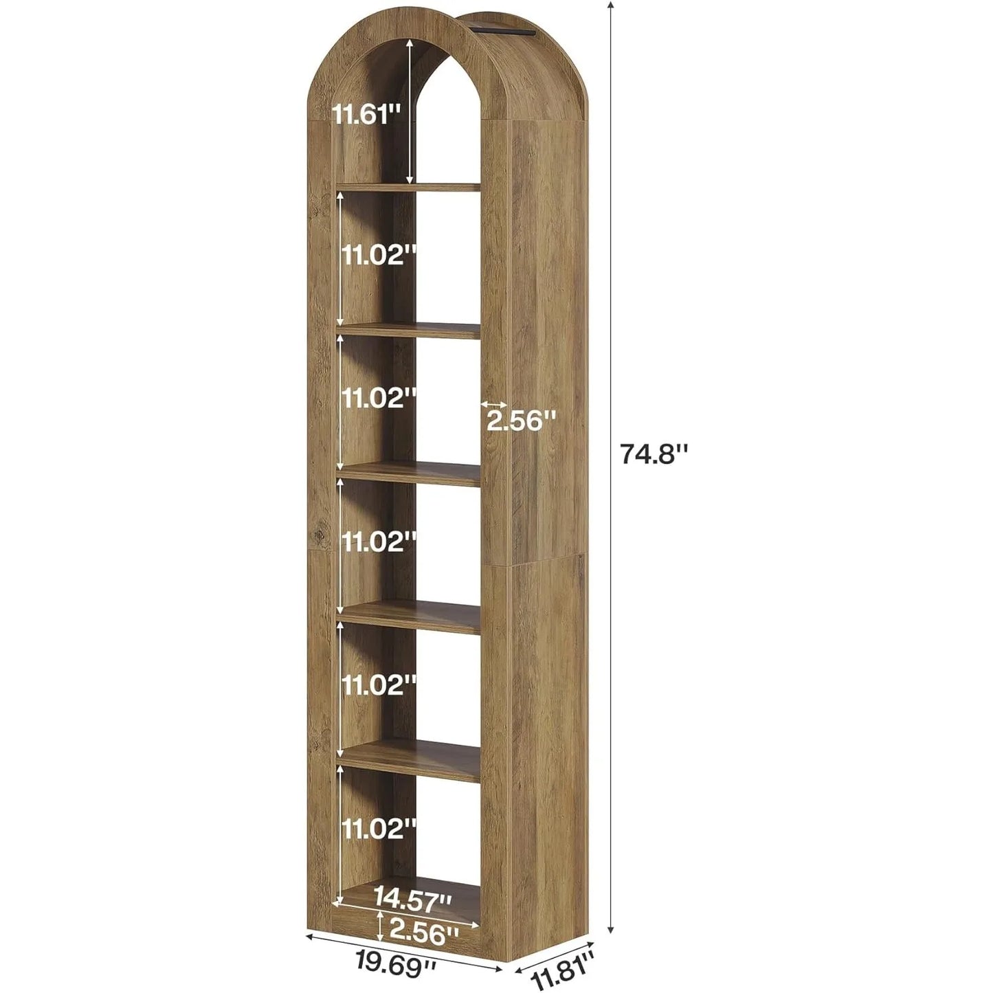 Everley Arched Bookshelf