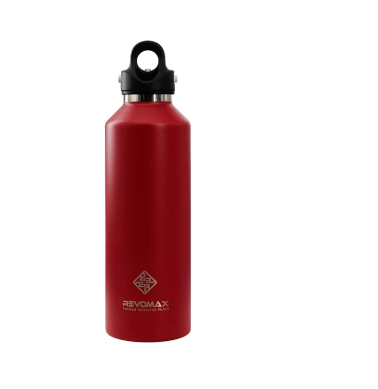950ml Insulated Steel Thermos Flask, No-Spill Lid