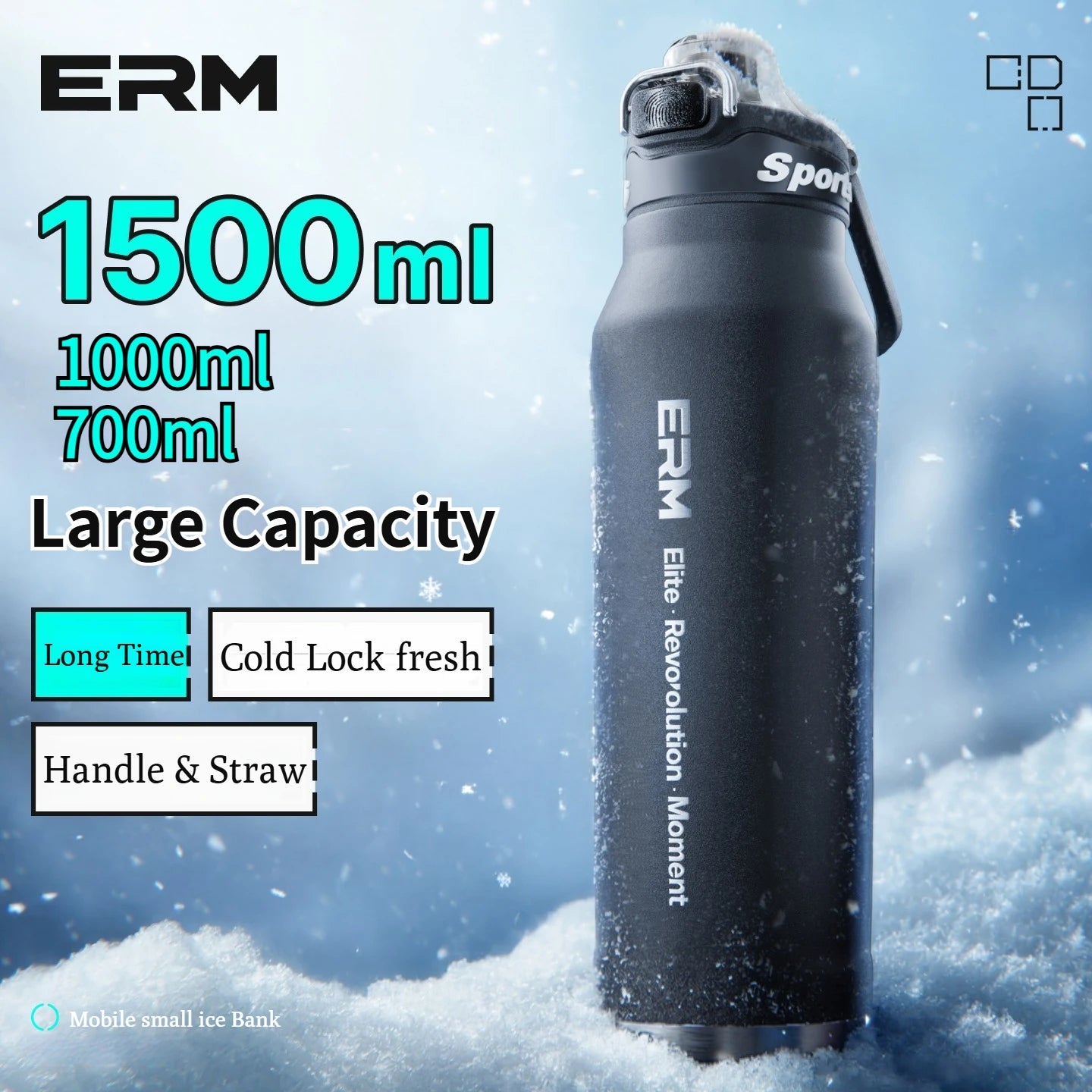 Double-Wall Insulated Sport Tumbler