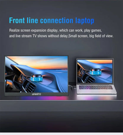 16" Portable Touch Monitor, HDR10 Low Blue Light