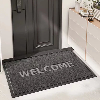 Ergové Outdoor Door Mat Rubber Polypropylene Dark Gray
