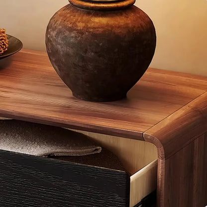 Modern Wood Storage Display Cabinet