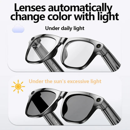 4K AI Smart Glasses with Camera & Translator