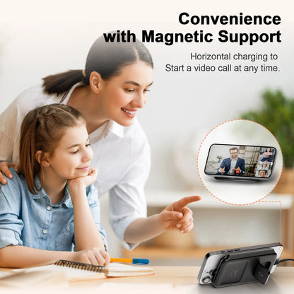 Foldable 3-in-1 Magnetic Charging Dock