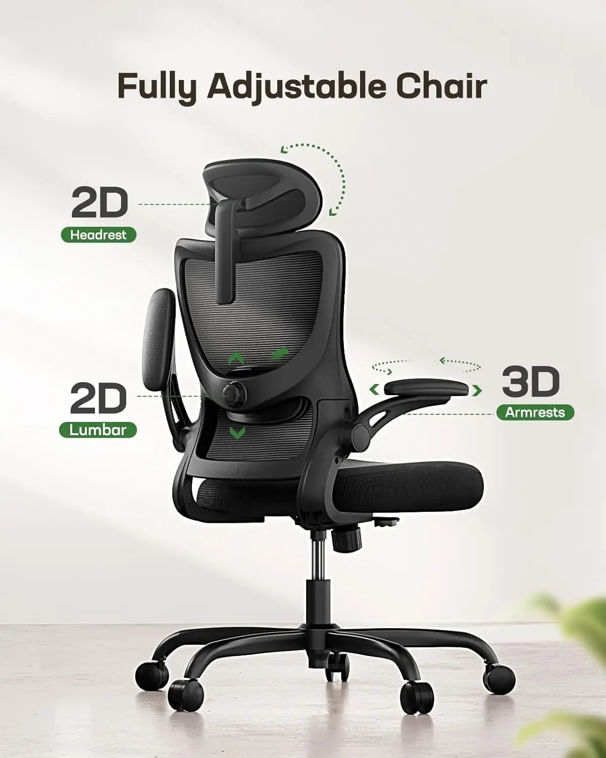 High-Back Mesh Office Chair