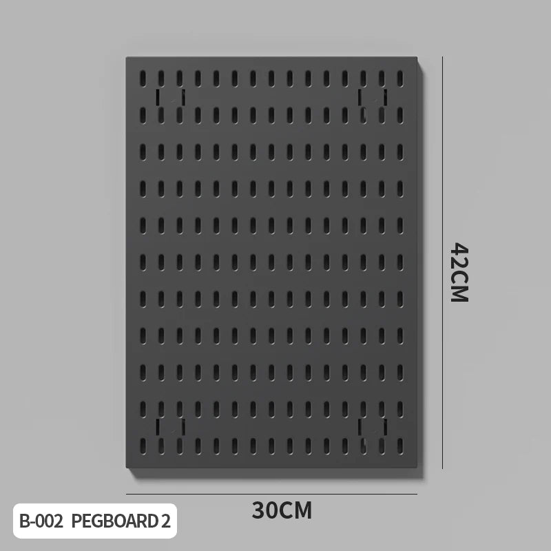 No-Drill Desktop Pegboard Organizer