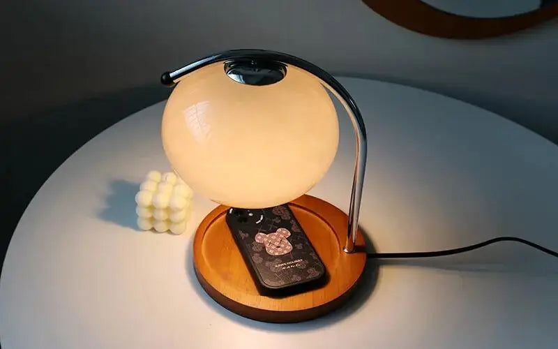 SakuraGlow Japanese-Inspired LED Table Lamp
