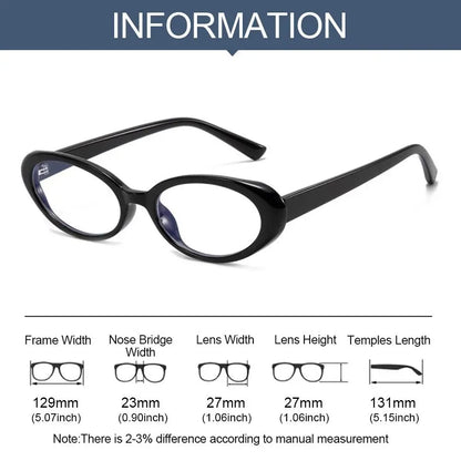 Y2K Oval Frame Sunglasses