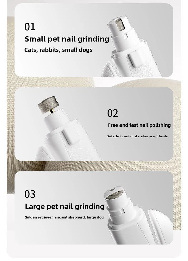 2-in-1 LED Pet Nail Clipper & Grinder