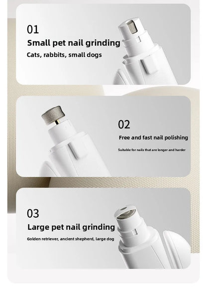 2-in-1 LED Pet Nail Clipper & Grinder