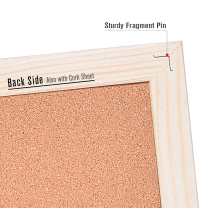 PineFrame Cork Bulletin Board
