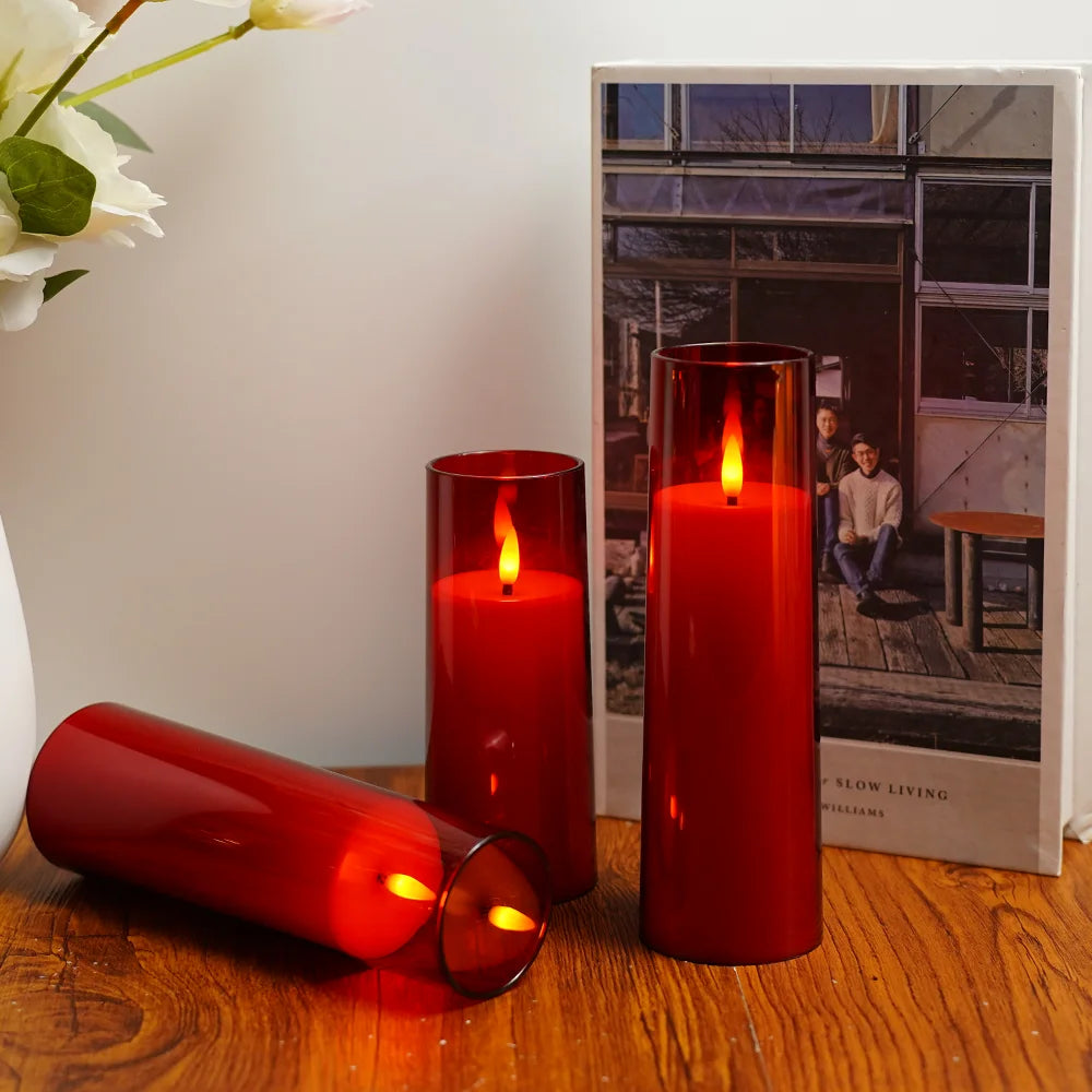 Remote Controlled LED Candles (Set of 5)
