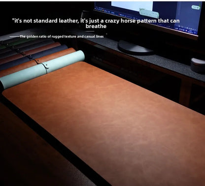 LuxPad Waterproof PU Desk Mat Set