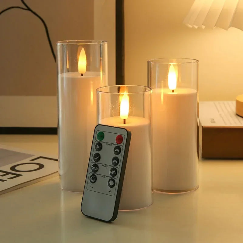 LED Pillar Candles