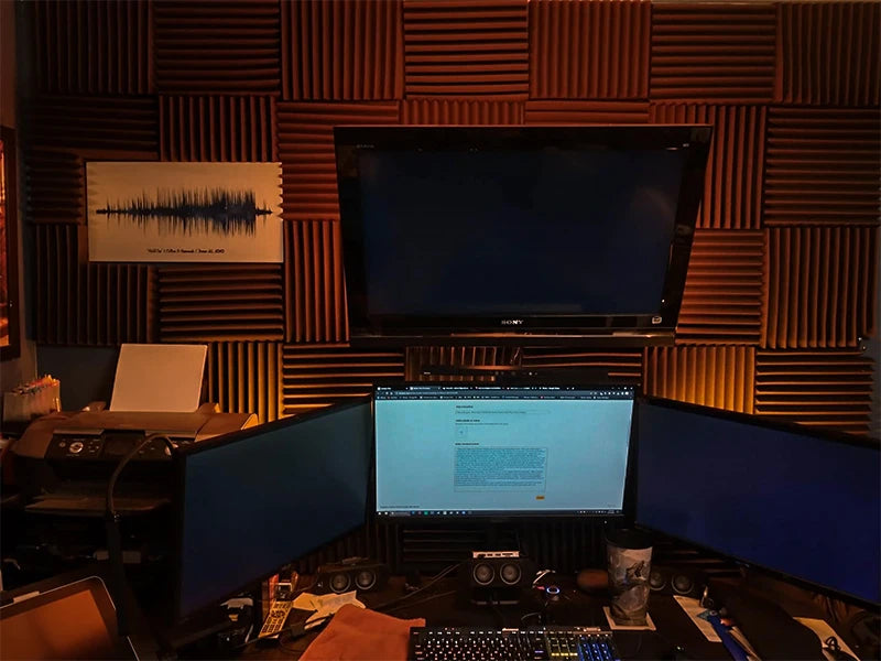 Studio Acoustic Foam Panel Set