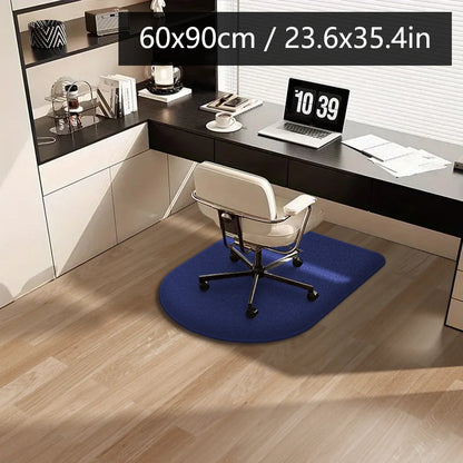 SolidDesk Flannel Chair Floor Mat