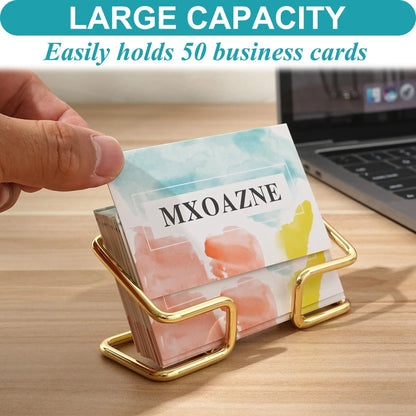GoldDesk Metal Card Display Bracket