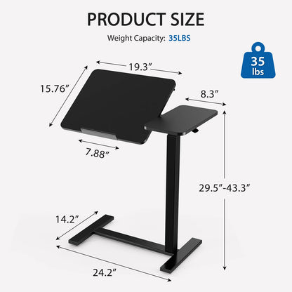 Overbed Flip-Top Lap Desk