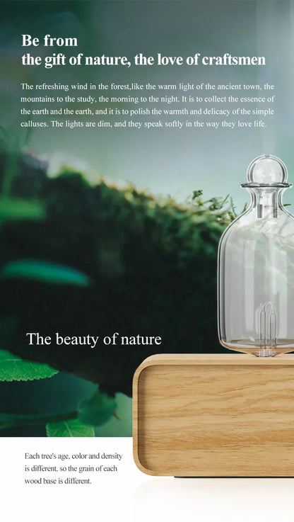Waterless Nebulizing Essential Oil Diffuser