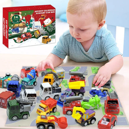 Vehicle Advent Calendar Gift Box
