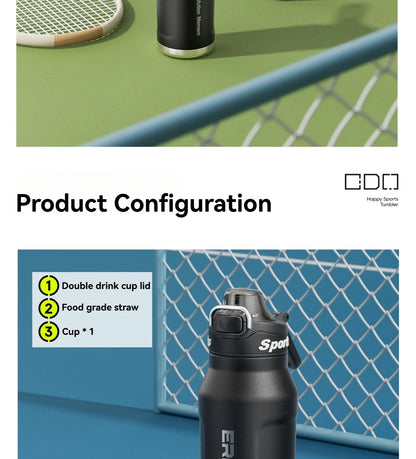 Double-Wall Insulated Sport Tumbler