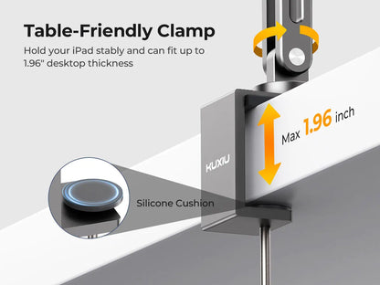 ProCharge Magnetic iPad Desk Mount & Charging Stand