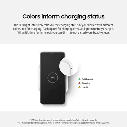 Compact LED Wireless Charger