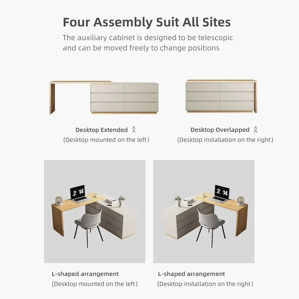 Ainsworth Expandable L-Desk