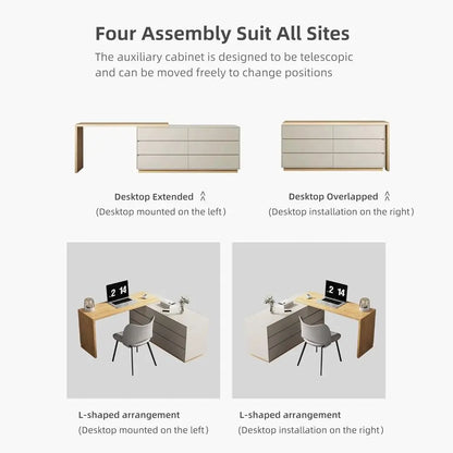 Ainsworth Expandable L-Desk