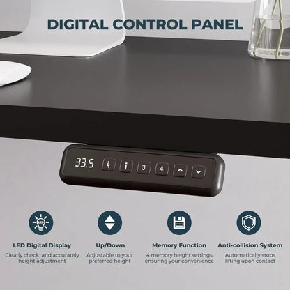Aventra L-Shaped Electric Standing Desk