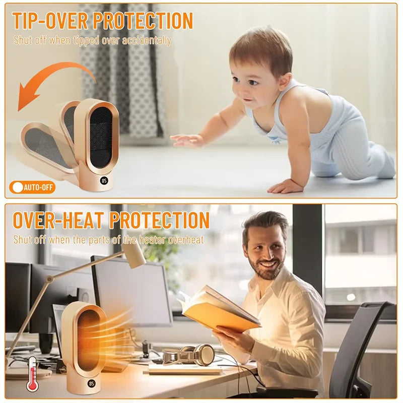 PTC Ceramic Desk Heater
