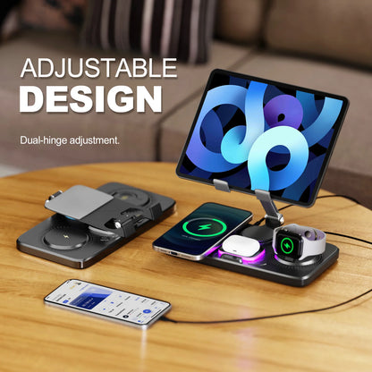 7-in-1 Flexible Wireless Charger Stand