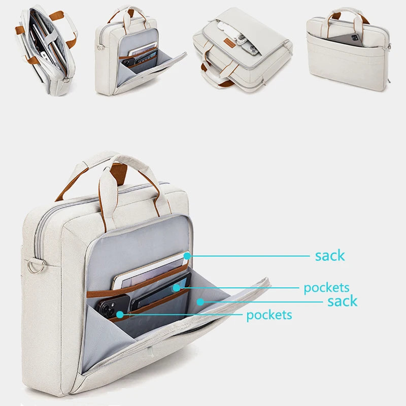 Commuting Briefcase with Air Cushion