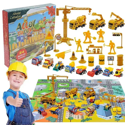 Vehicle Advent Calendar Gift Box
