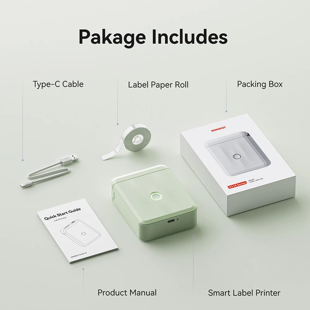 NiiTag D110 Wireless Label Maker
