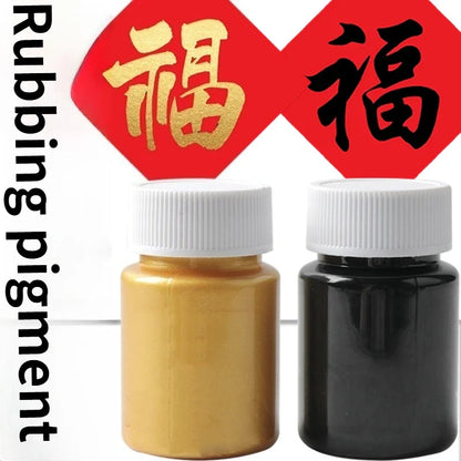Metal Glitter Paint Set for Resin & Leather