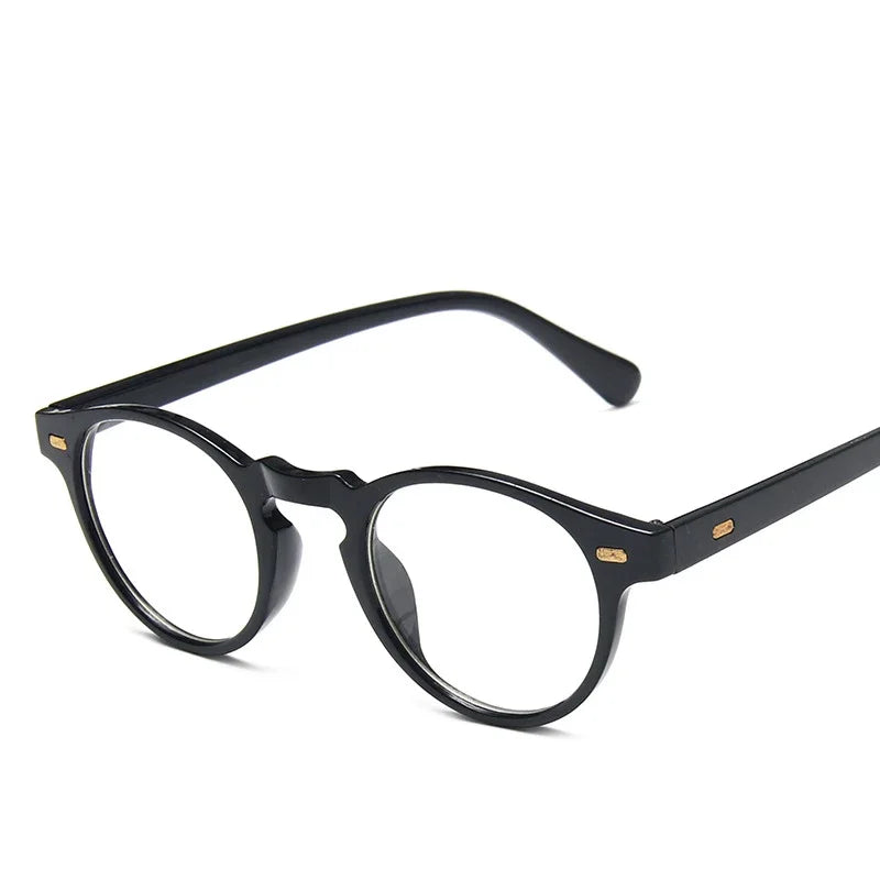 Retro Round Cat Eye Sunglasses, UV Protection
