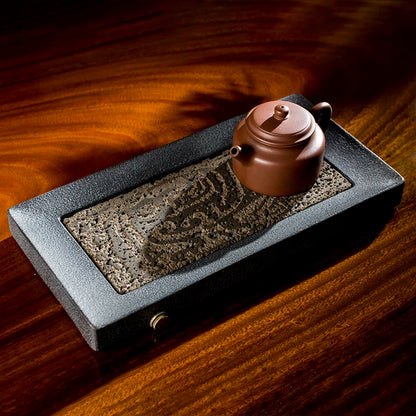 Volcanic Basalt Dragon Tea Tray