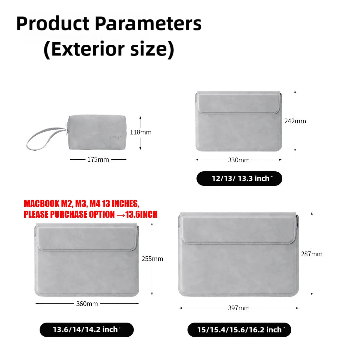 Liner Sleeve Laptop Case
