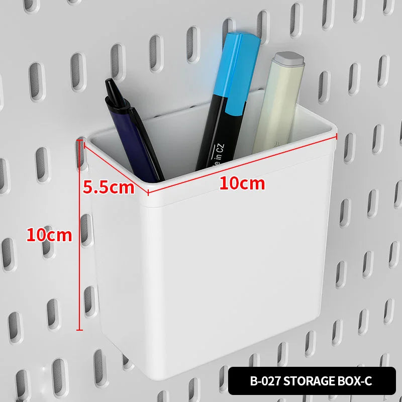 No-Drill Desktop Pegboard Organizer