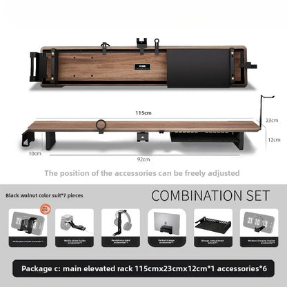 Modern Monitor Stand Desk Organizer