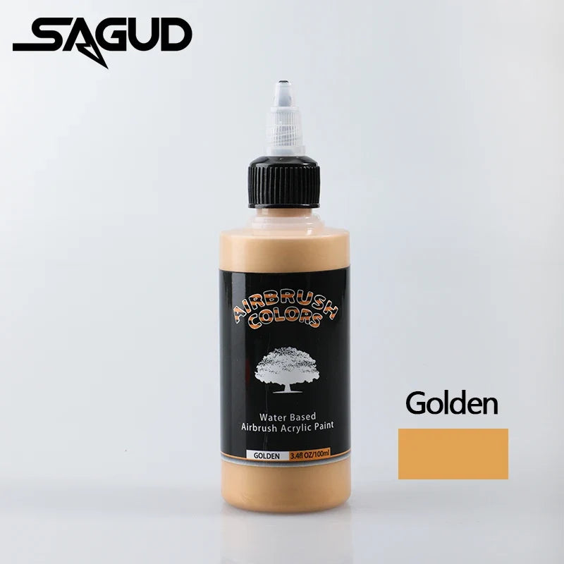 8-Color Airbrush Paint Set