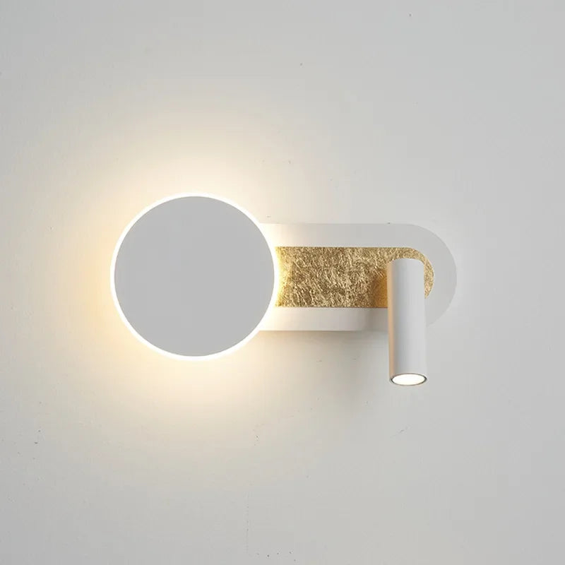 HaloBeam Dual LED Nordic Wall Light