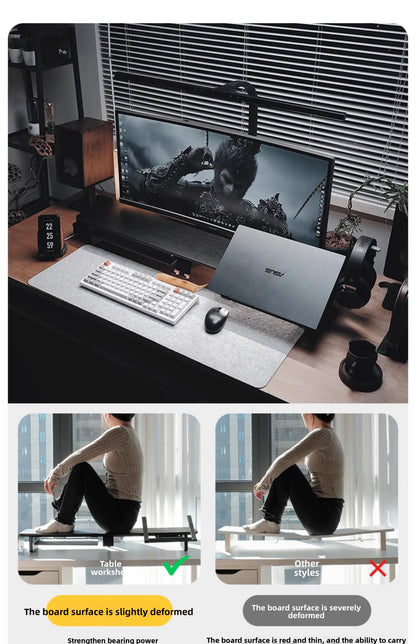 DeskMaster Modular Monitor Riser & Workspace Organizer