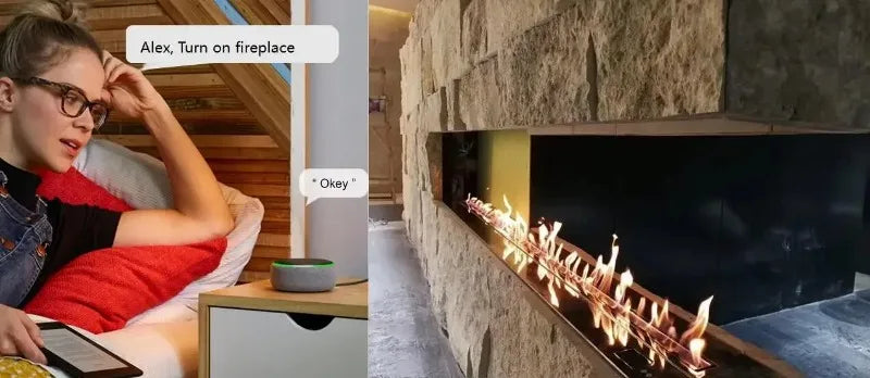 AtomoFlame 3D Steam Fireplace