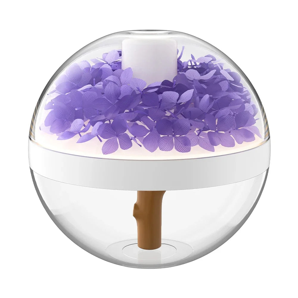 Mini USB Humidifier with LED Mist Light