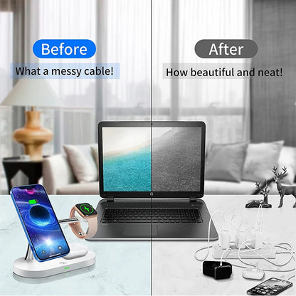 MagGlow Elite 3-in-1 Magnetic Wireless Charging Station