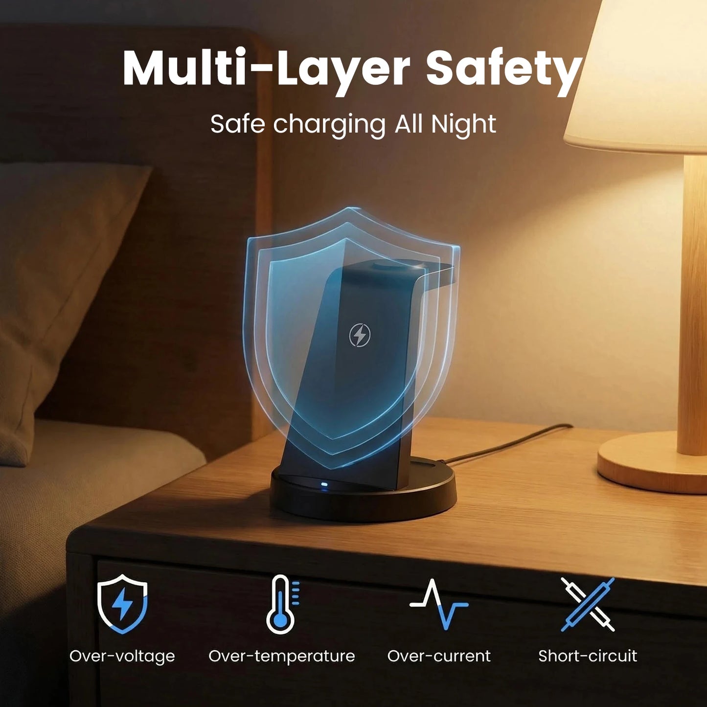 FlexCharge Voyager 3-in-1 Magnetic Wireless Charging Station